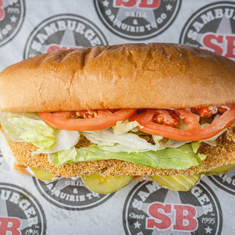 #11 Fish Po Boy Sandwich photo