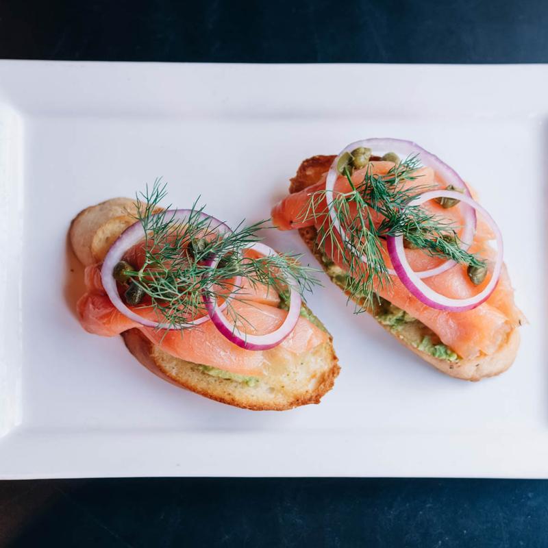 Smoked Salmon Toast photo