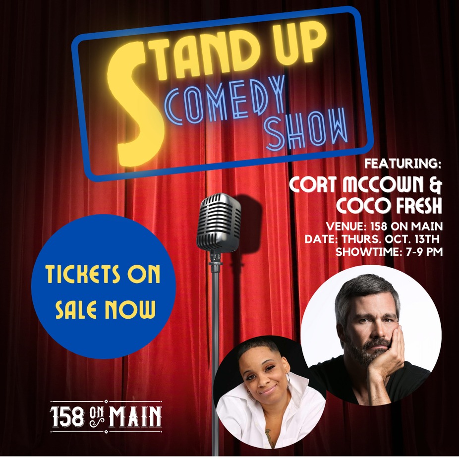 COMEDY NIGHT LIVE AT 158 ON MAIN event photo