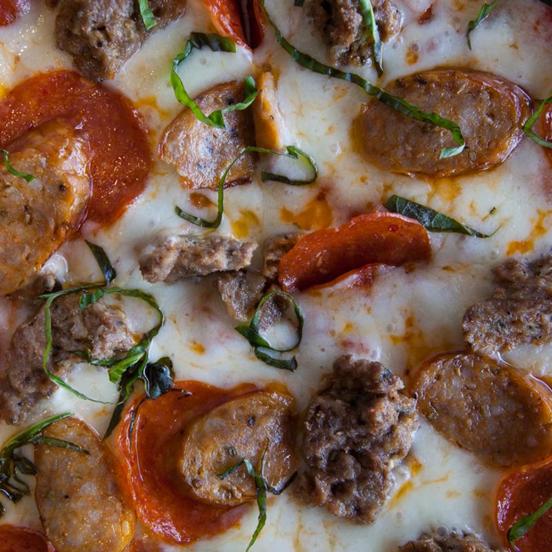 3 Meat Pizza photo