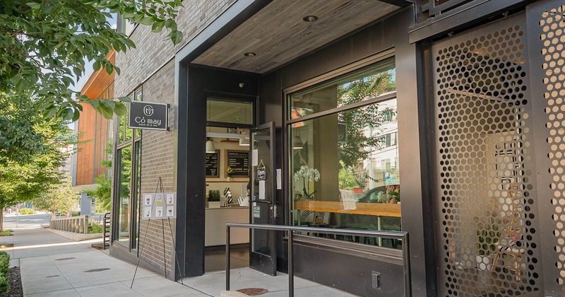 Restaurant front entrance