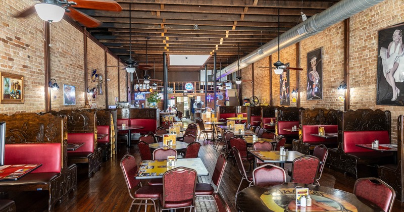 Interior, seating area