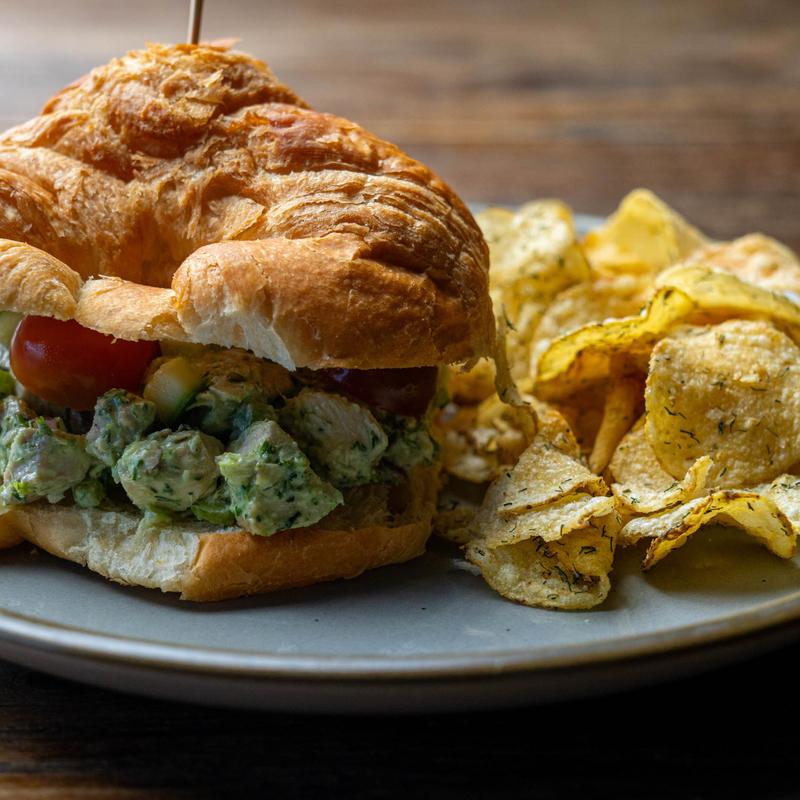 Green Goddess chicken Salad Croissant photo