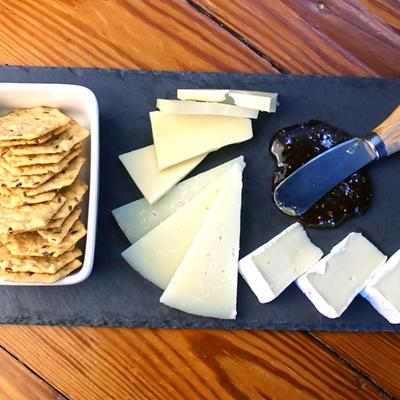 Cheese board.