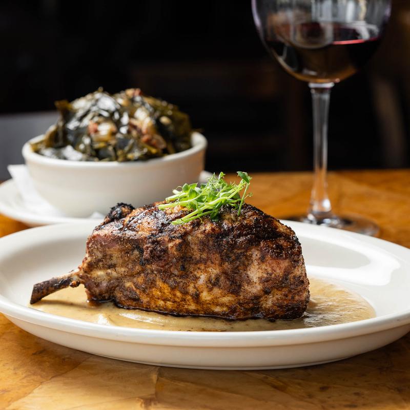 Charcoal Grilled Duroc Pork Chop photo
