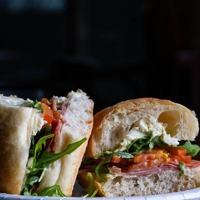 Classico fire roasted sandwich.