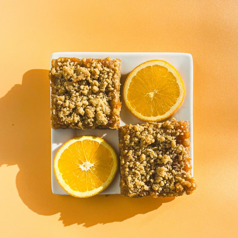 Cardamom Orange Oat Bar (GF, NF, SF) photo