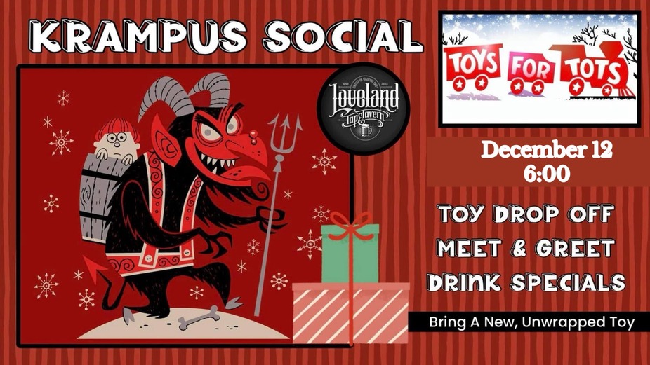 Krampus Social & Toy Drop event photo