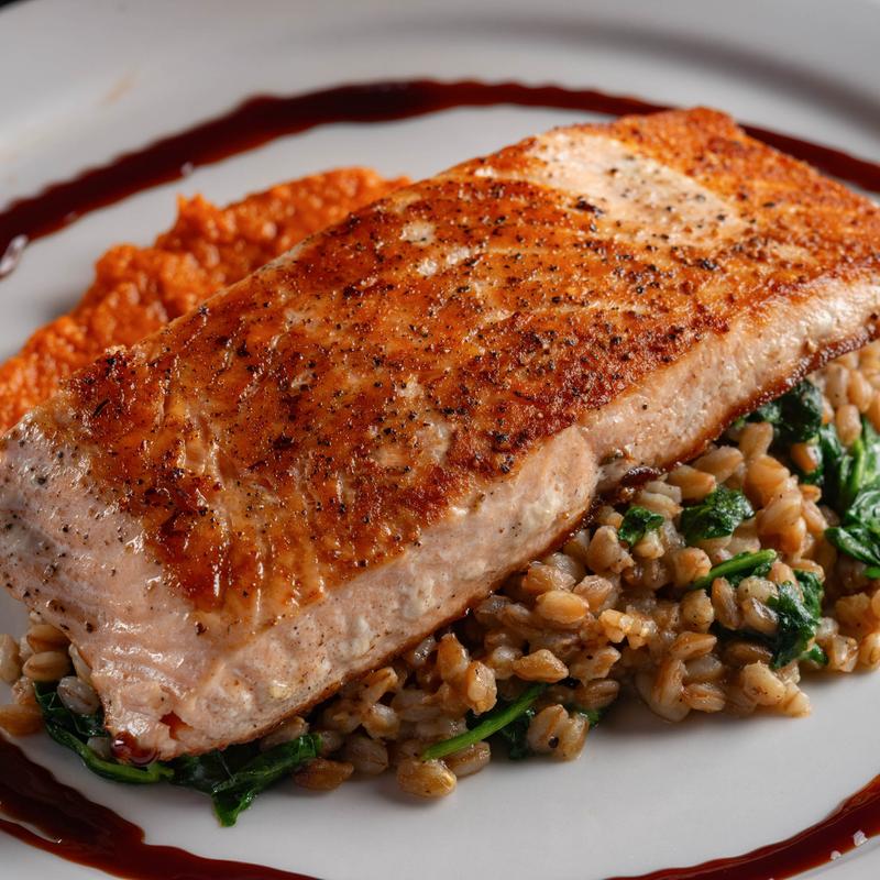 menu item 12 of 12, Salmon