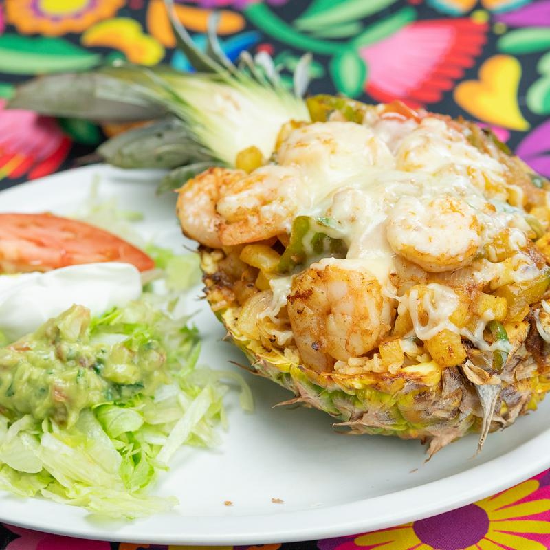 menu item 7 of 9, Piña Fajita