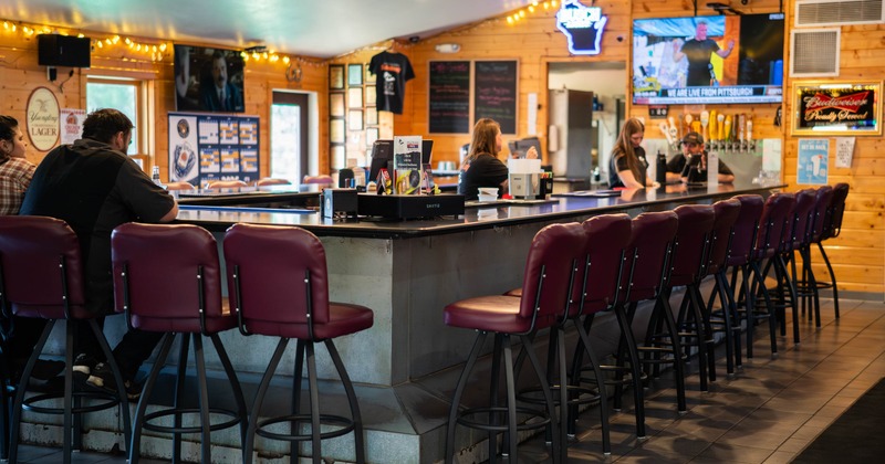 Interior, bar area