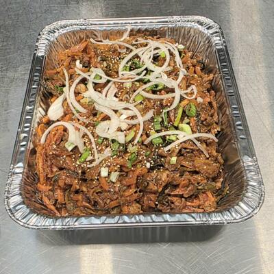 1/2 Pan of Spicy Pork photo