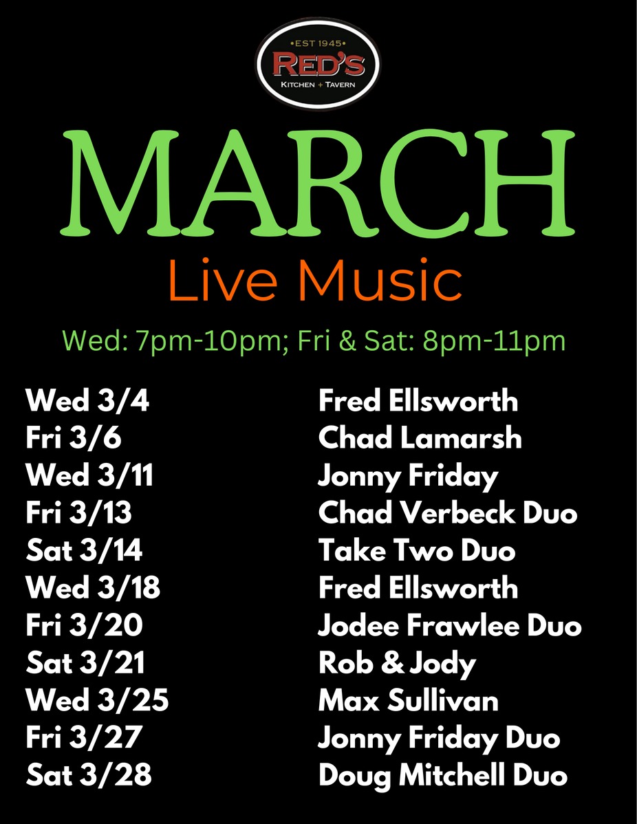 March Live Music event photo
