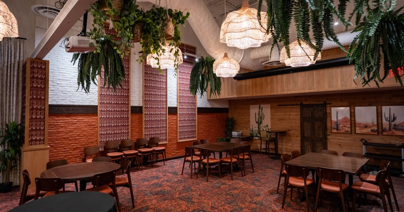 Interior seating area