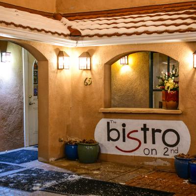 The Bistro on 2nd outside.