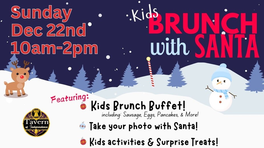 Kids Brunch with Santa event photo