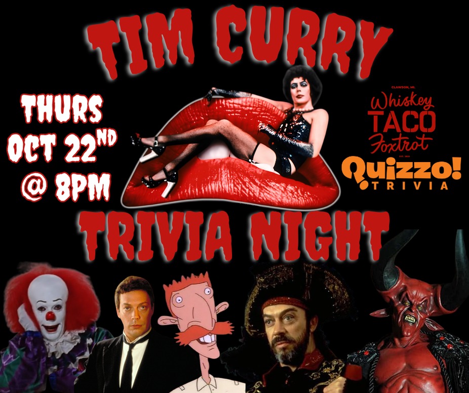 Tim Curry Trivia event photo