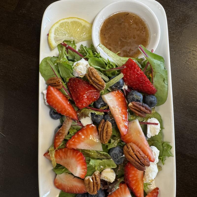 menu item 15 of 25, Mixed Berry Goat Cheese Salad