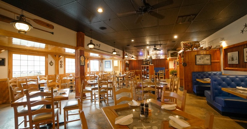 Interior, dining area