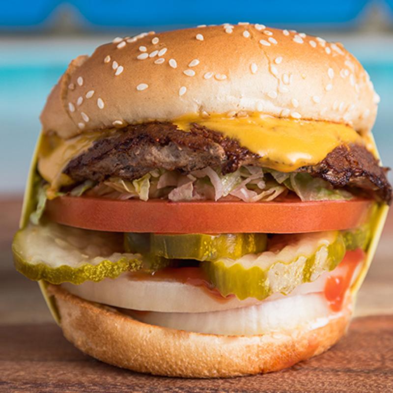 Single Cheeseburger photo