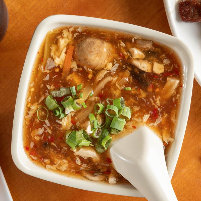 menu item 2 of 19, Hot & Sour Soup (S)