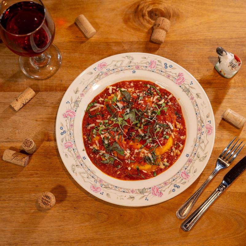 FOUR CHEEZE RAVIOLI (v) photo