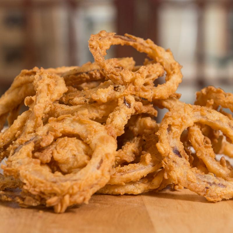 Hand Battered Red Onion Rings photo