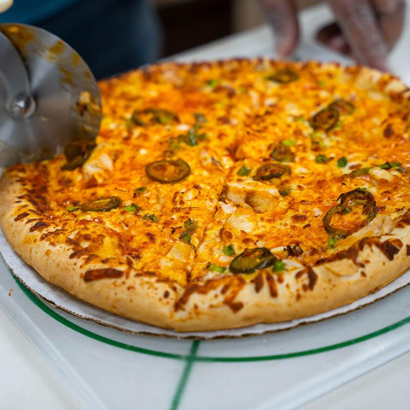 BUILD YOUR PIZZA + 10 WINGS COMBO photo