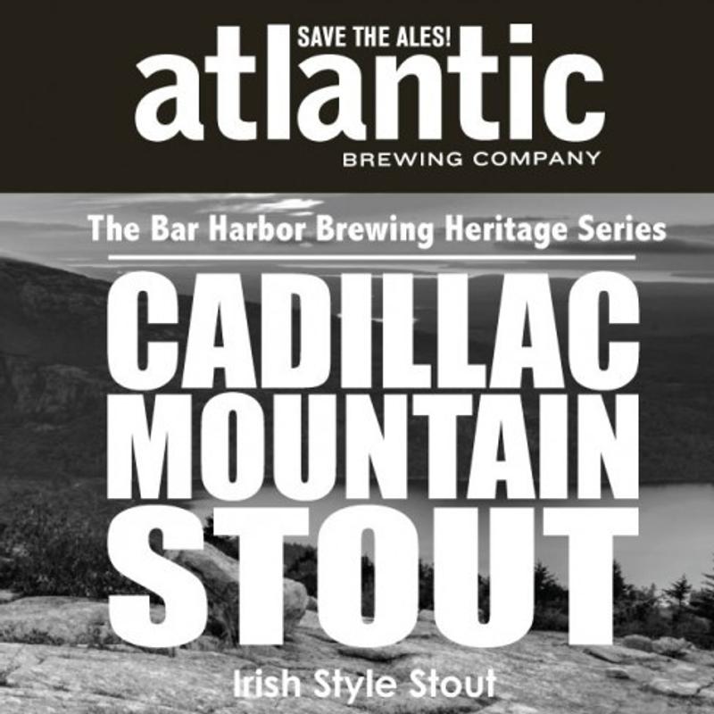 Atlantic Cadillac Mountain Stout tall boy can photo