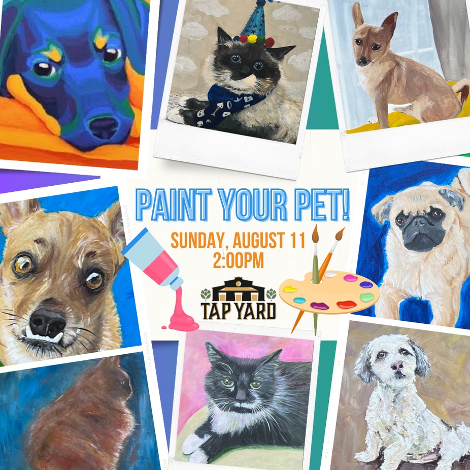Paint & Sip: Paint Your Pet Party event photo