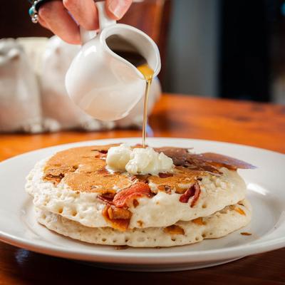 Bacon pancakes