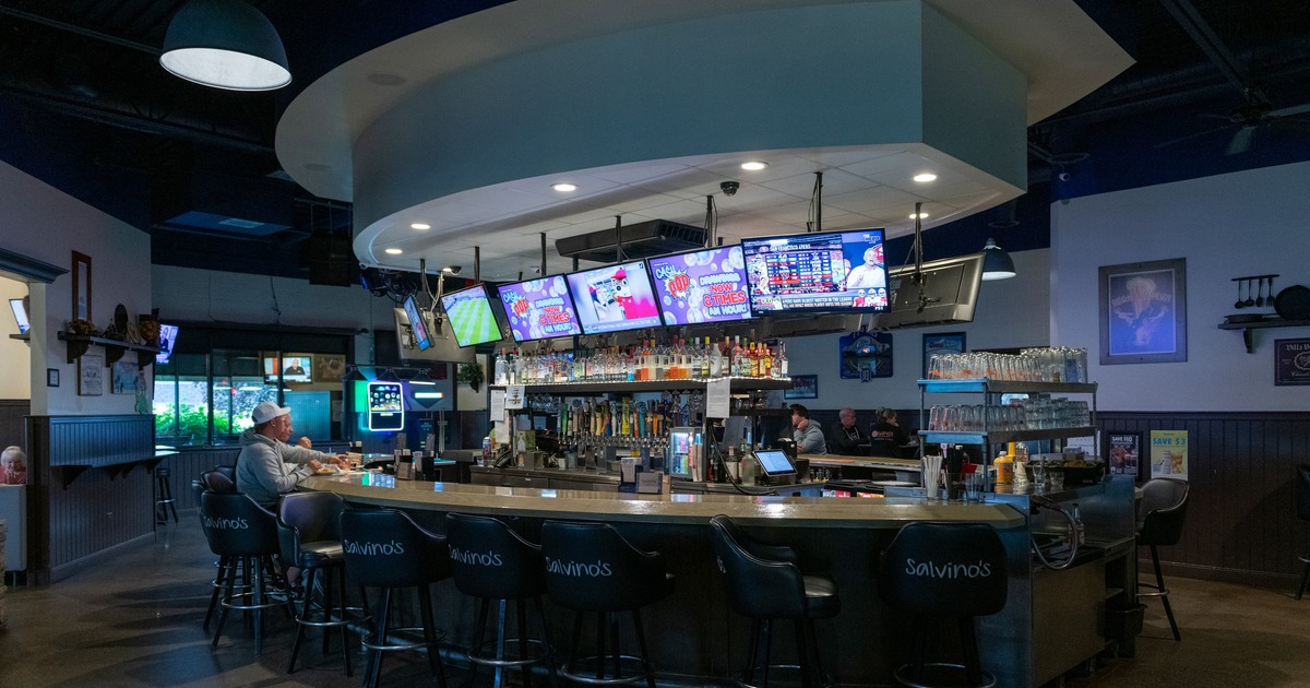 Interior, bar area