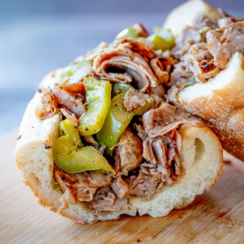 menu item 4 of 14, Sausage & Peppers *