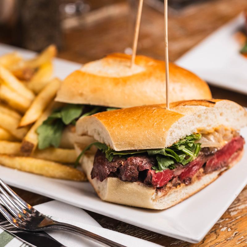 Flat Iron Steak Sandwich photo