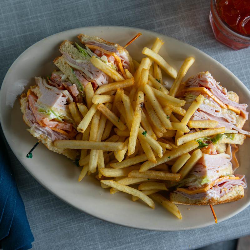 menu item 6 of 11, Norma’s Club Sandwich