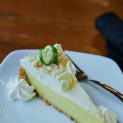 Key lime pie.