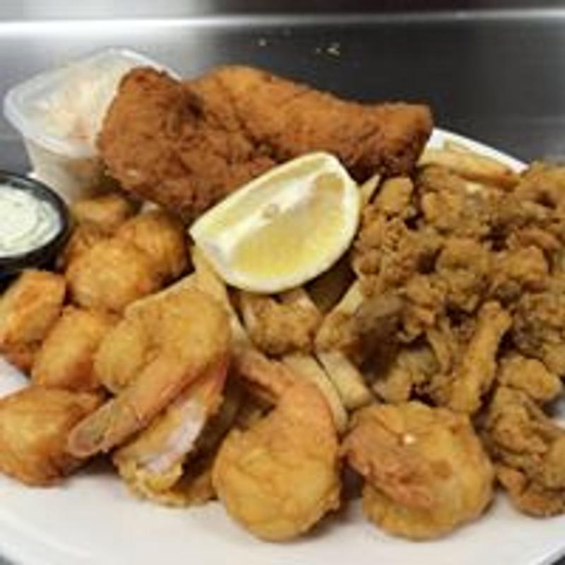 Fried Seafood Plate photo
