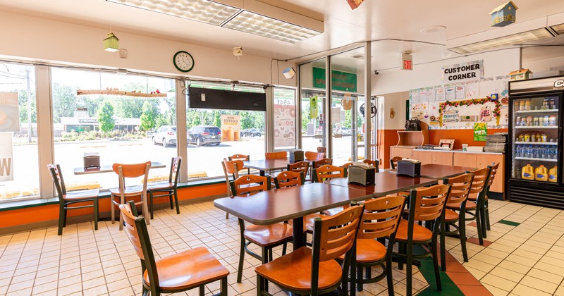 Interior, seating area