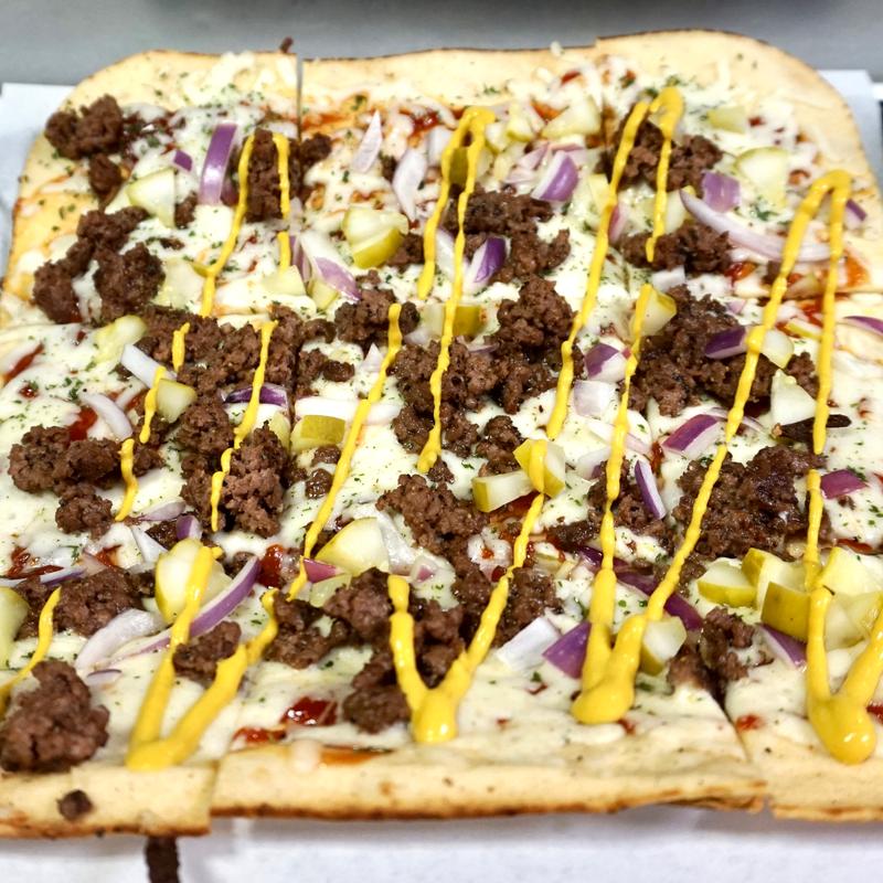 Cheeseburger Flatbread photo