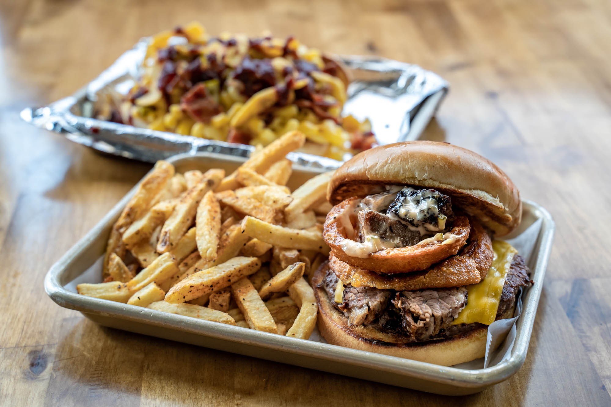 Big Daddy Burger and fries