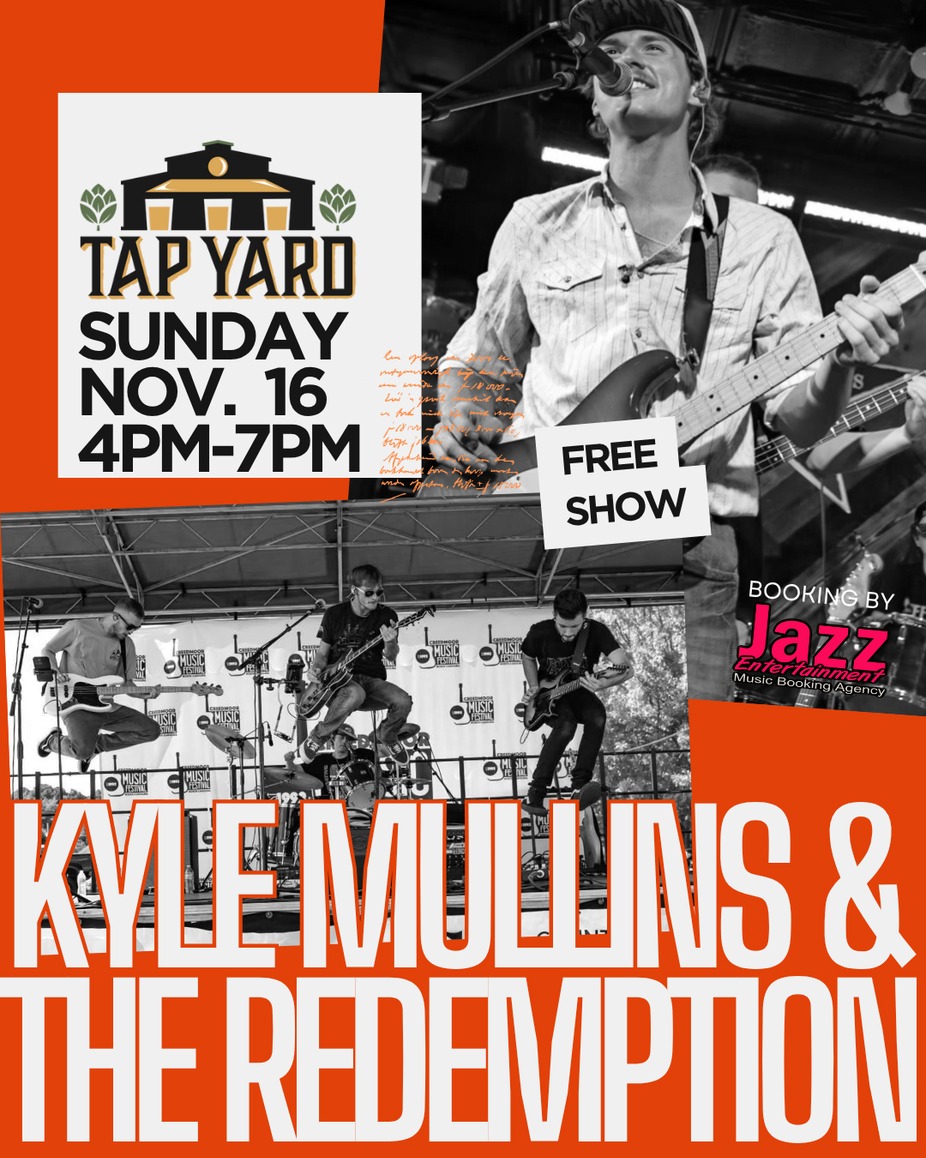 Kyle Mullins & The Redemption LIVE @ Tap Yard event photo