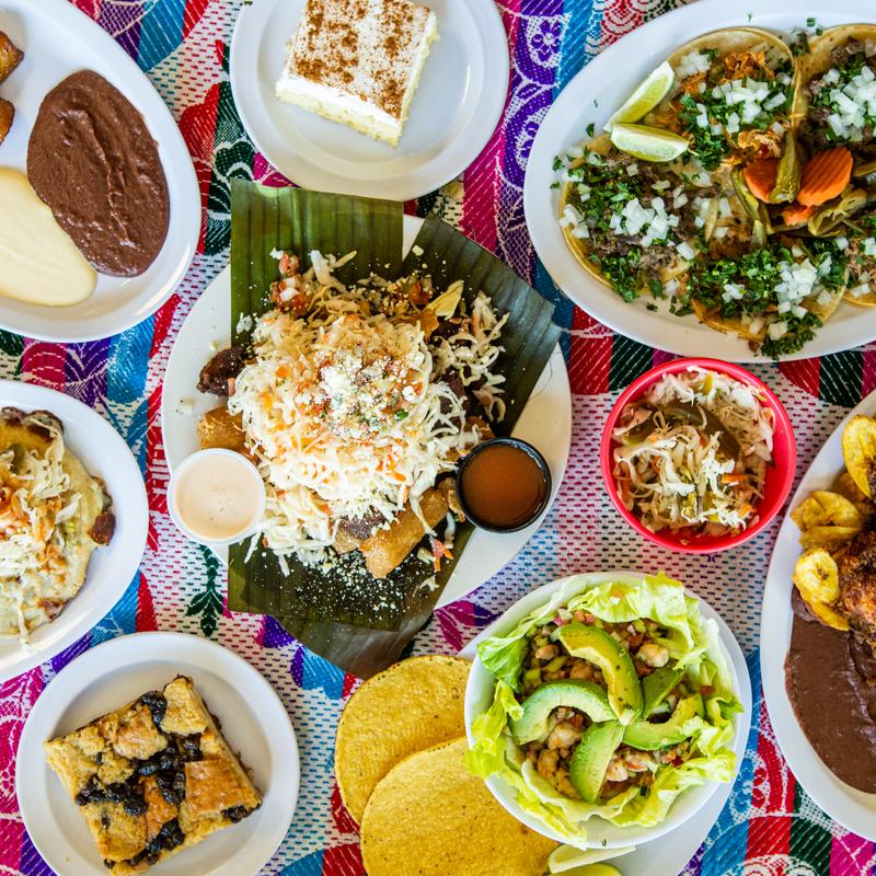 HONDURAN BREAKFAST BALEADAS (TACOS) photo