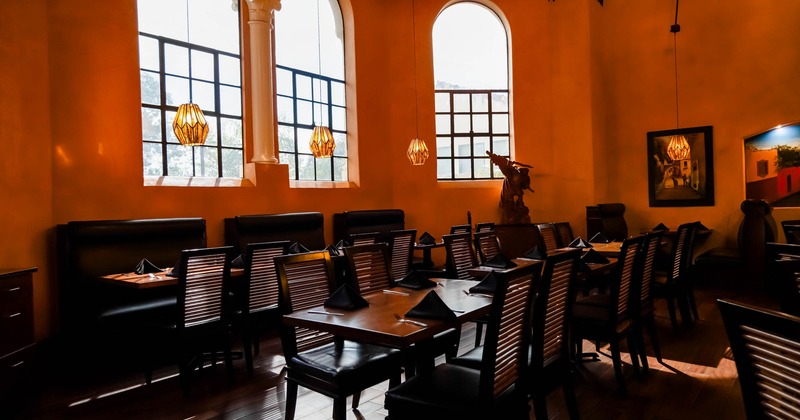 Interior, dining area