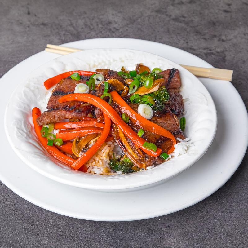 menu item 46 of 111, Korean Kalbi Mini Bowl