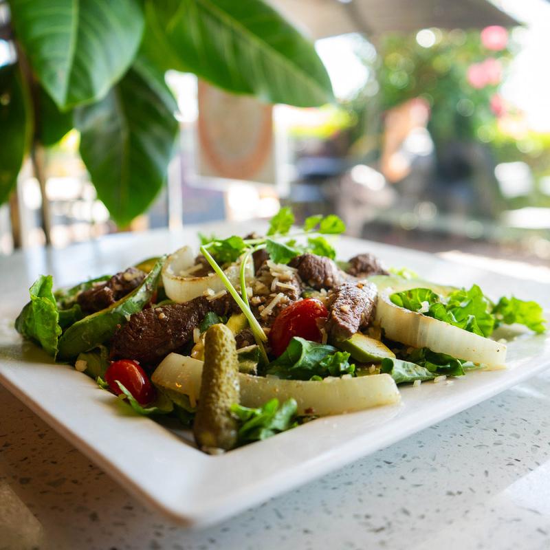 menu item 5 of 9, Salad Roasted Filet Mignon
