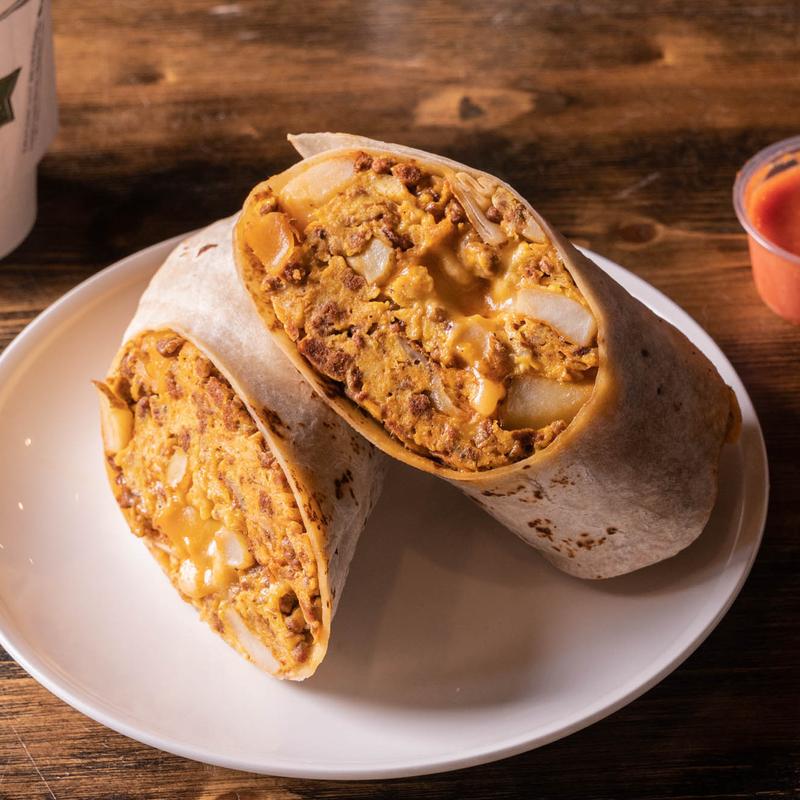Mini Chorizo Breakfast Burrito photo