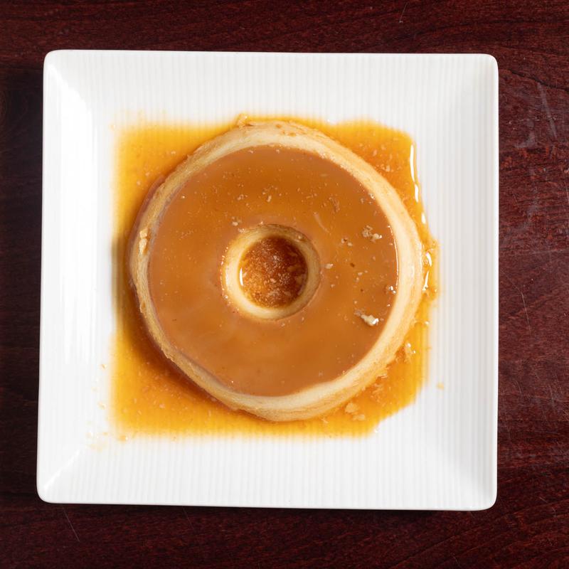 menu item 12 of 12, Flan