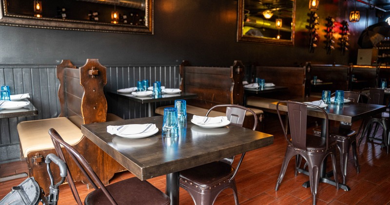 Restaurant dining area