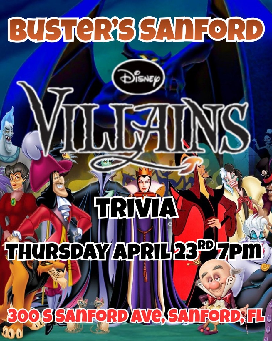 Disney Villains Trivia Night event photo