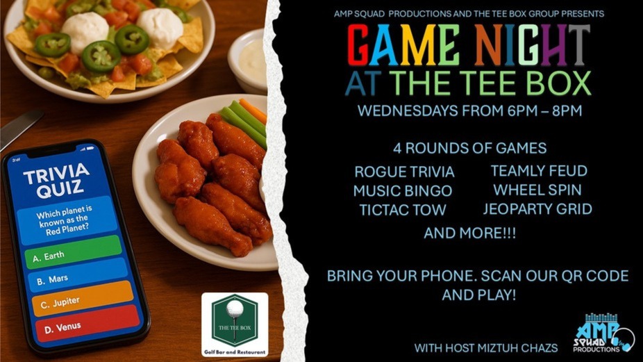 Game night with DJ Chazs event photo